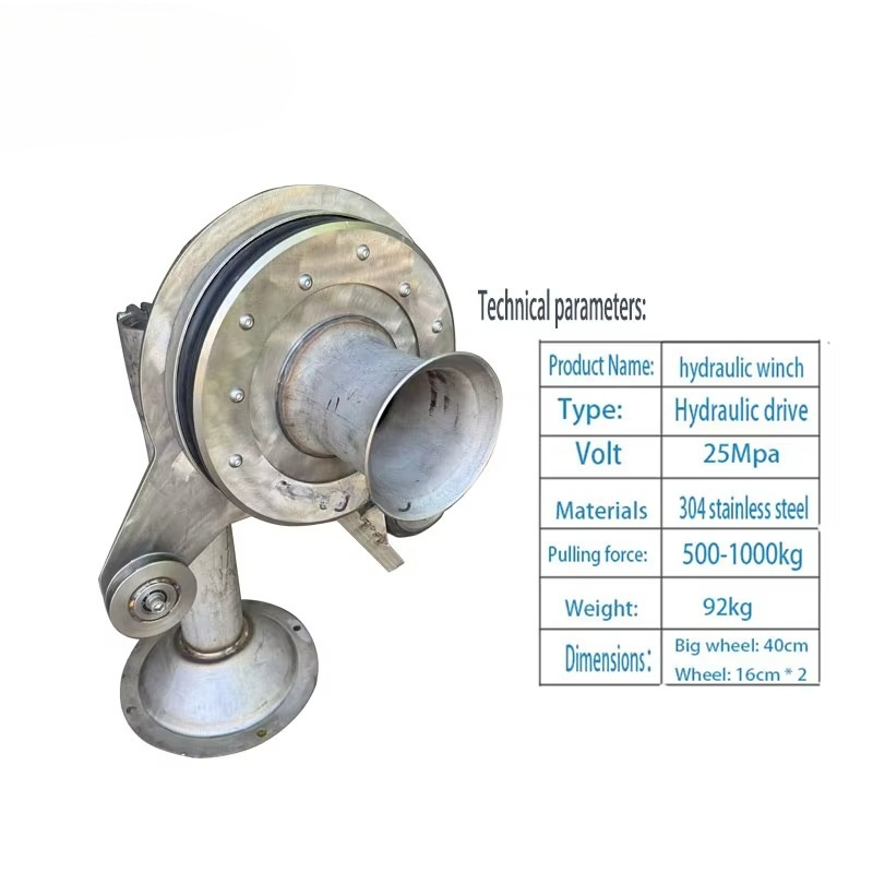 Chine usine de production file - Fishing Boat Anchor Winch avis et prix